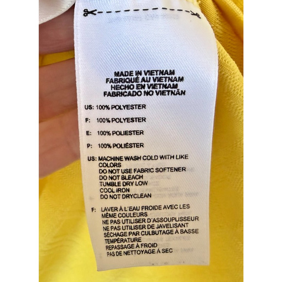 Adidas Golf Men's Yellow ClimaCool Polo Shirt - Size Large - Picture 3 of 9